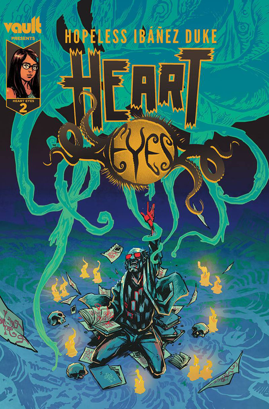 Heart Eyes #2 Cover B Variant Michael Dialynas Cover