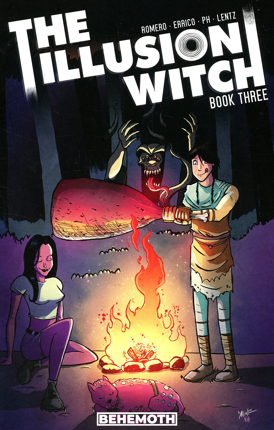 Illusion Witch #3 Cover C Variant Dave Lentz & Kit Wallis Cover