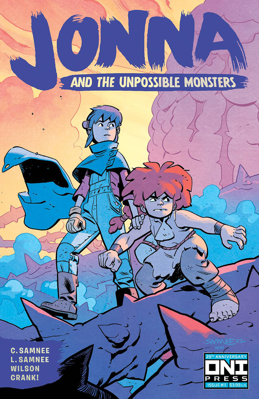 Jonna And The Unpossible Monsters #11 Cover A Regular Chris Samnee Cover