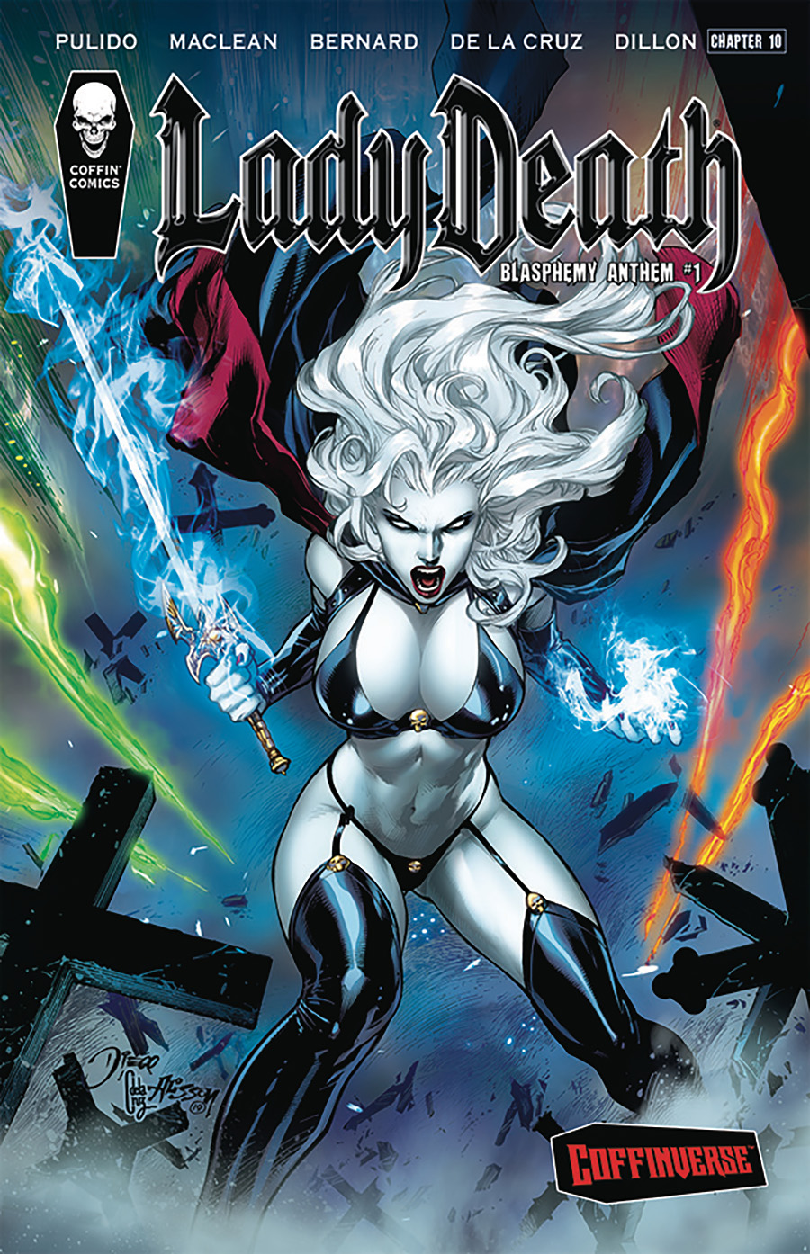 Lady Death Blasphemy Anthem #1 Cover G Premiere Edition