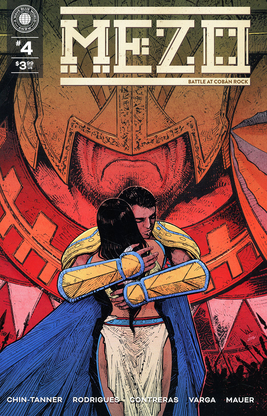 Mezo Battle At Coban Rock #4 Cover A Regular Val Rodrigues Cover