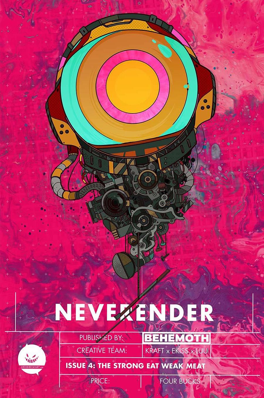 Neverender #4 Cover B Variant Devin Kraft Cover