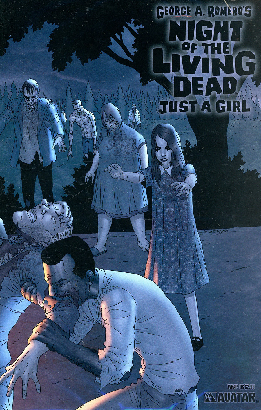 Night Of The Living Dead One Shots Wraparound Covers Bag Set (4-Count)