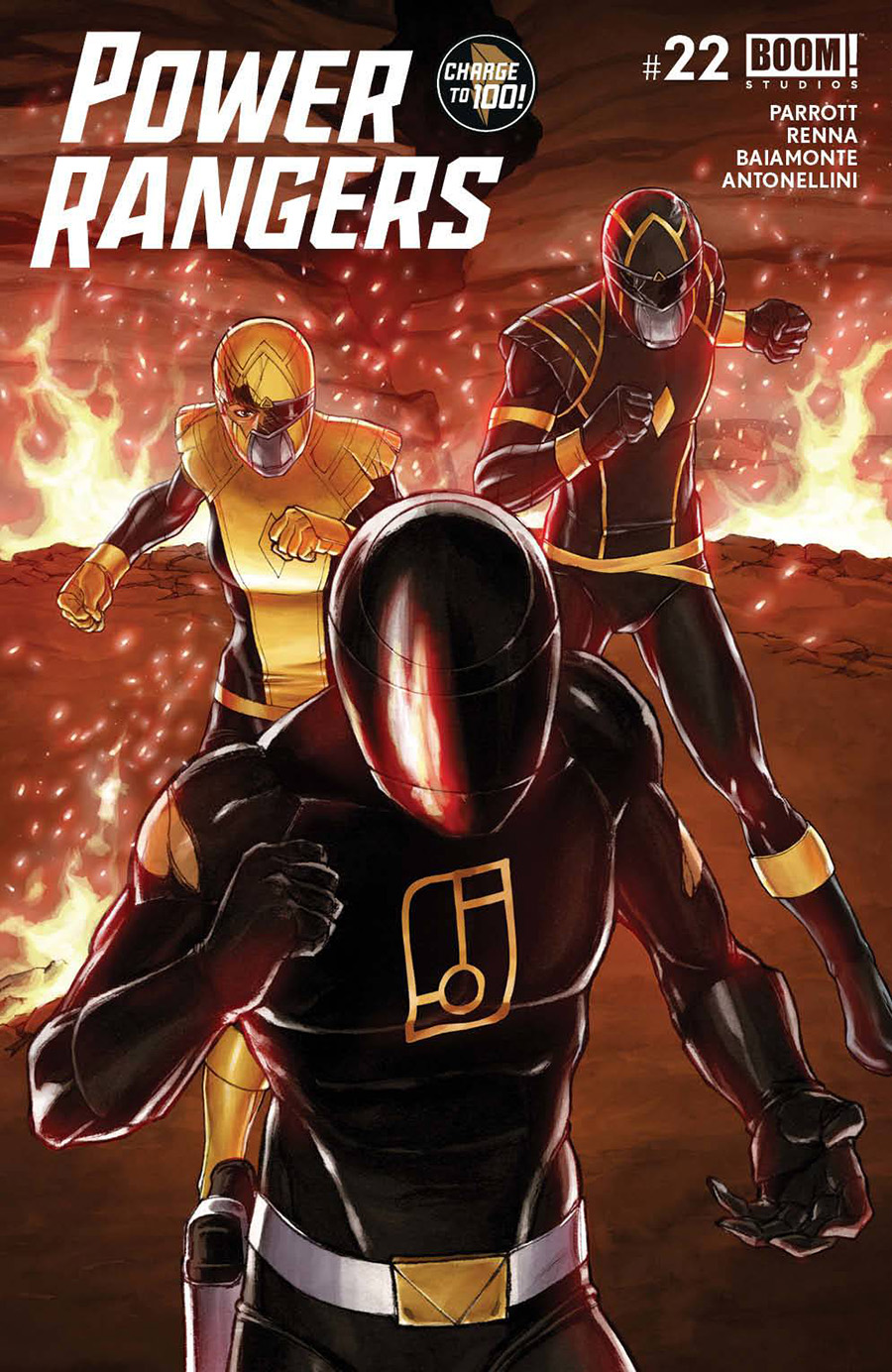 Power Rangers #22 Cover A Regular Guillaume Martinez Cover