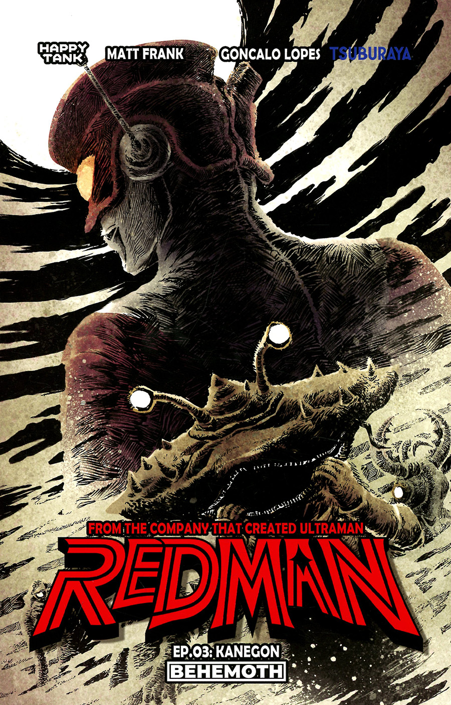 Redman #3 Cover A Regular Matt Frank Cover