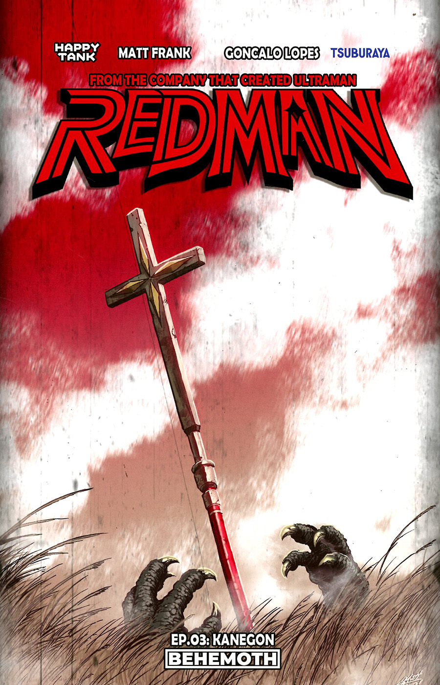 Redman #3 Cover C Variant Matt Frank Cover