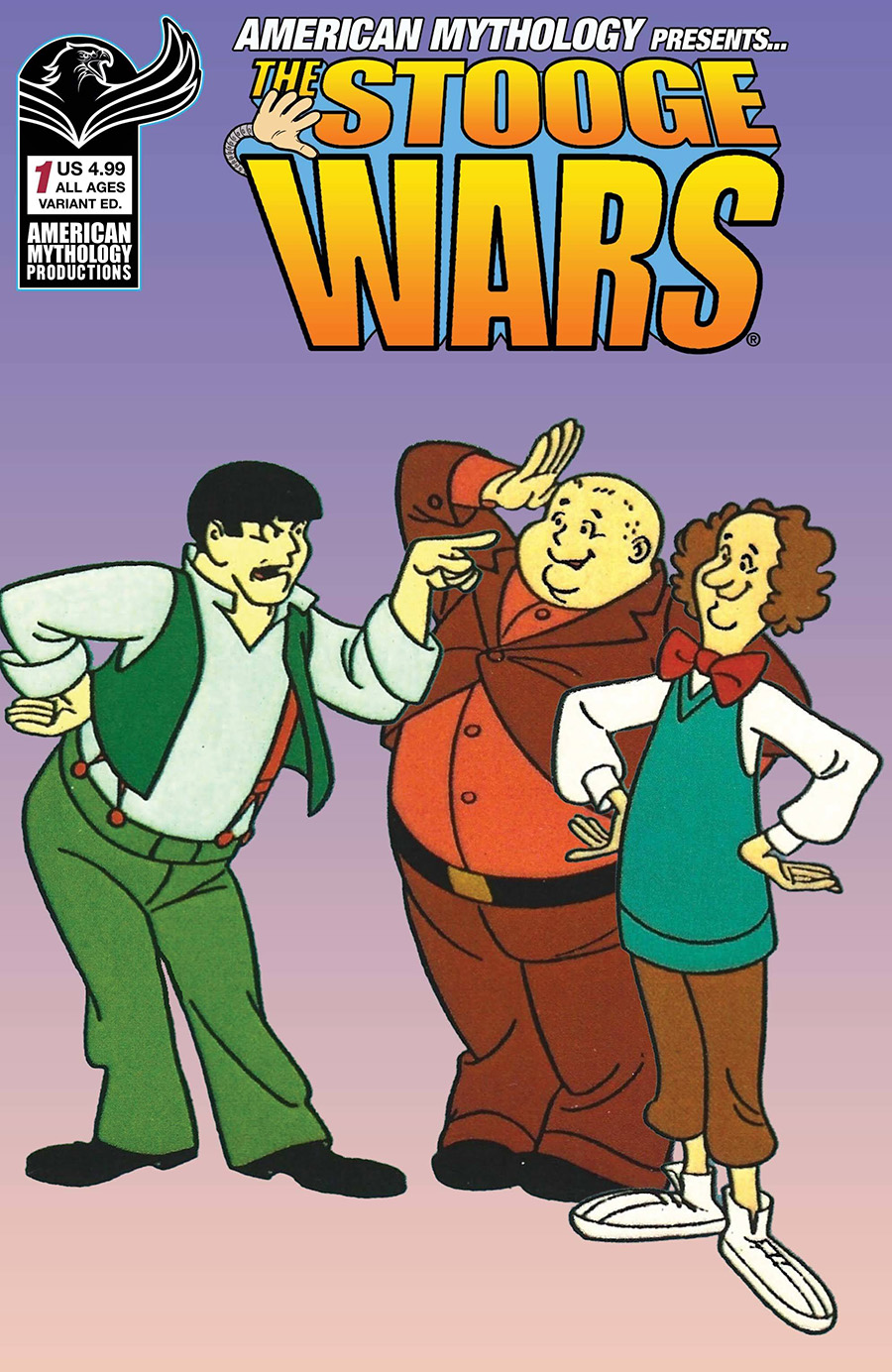 Robonic Stooges Presents Stooge Wars #1 Cover B Variant Animated Cover