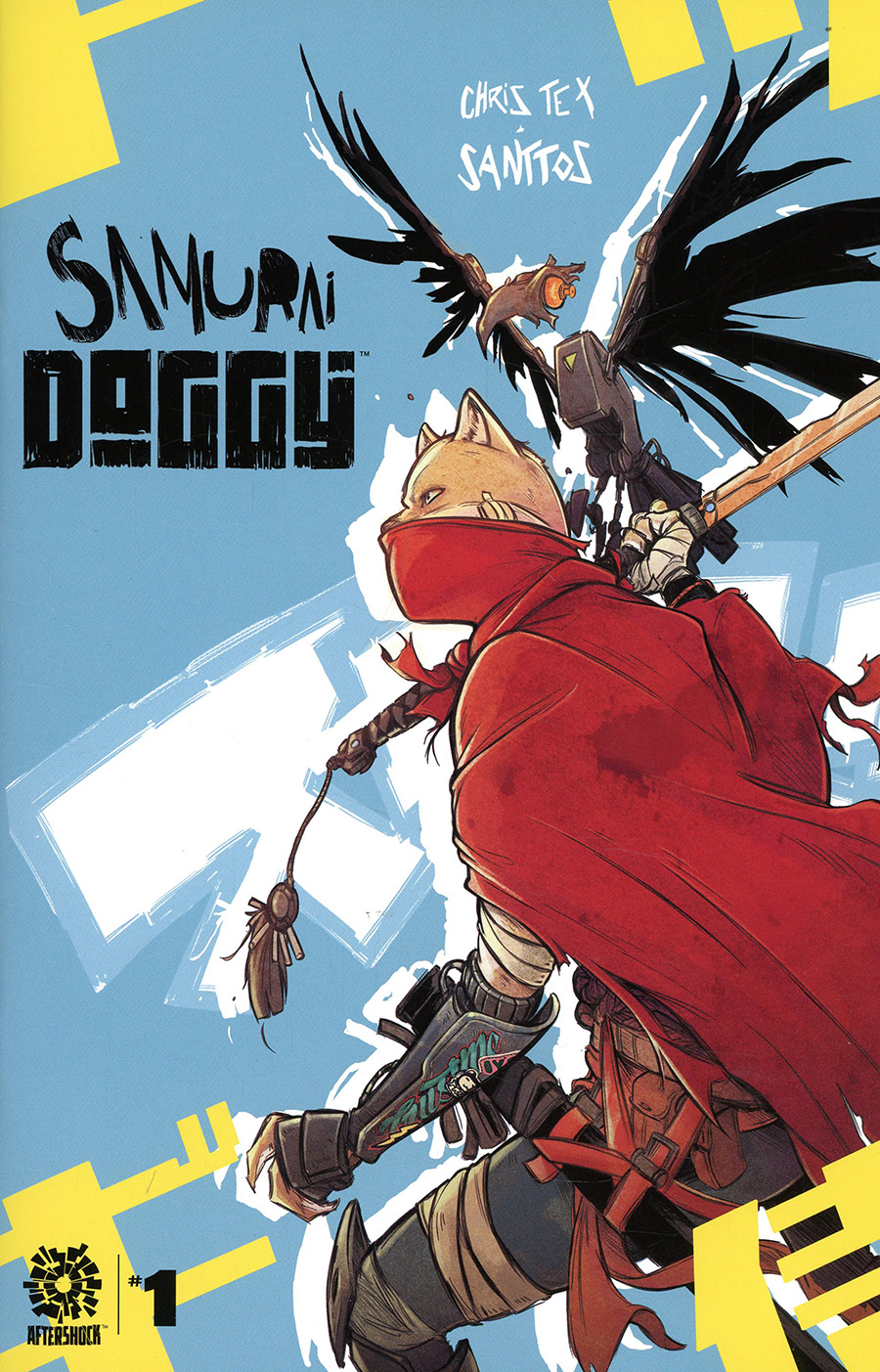 Samurai Doggy #1 Cover A Regular Santtos Cover