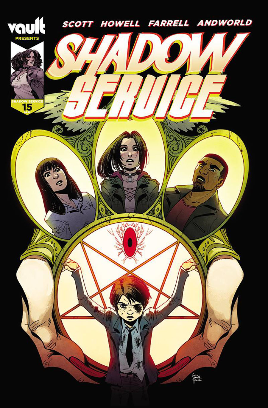 Shadow Service #15 Cover A Regular Corin Howell Cover
