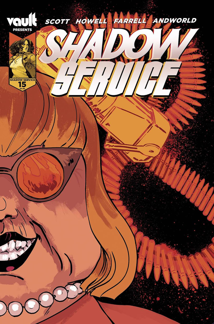 Shadow Service #15 Cover B Variant Jen Hickman Cover