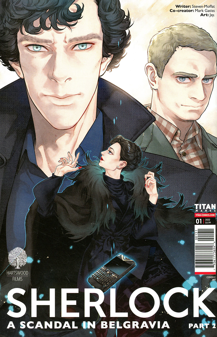 Sherlock Scandal In Belgravia Part 2 #1 Cover C Variant Jay Cover