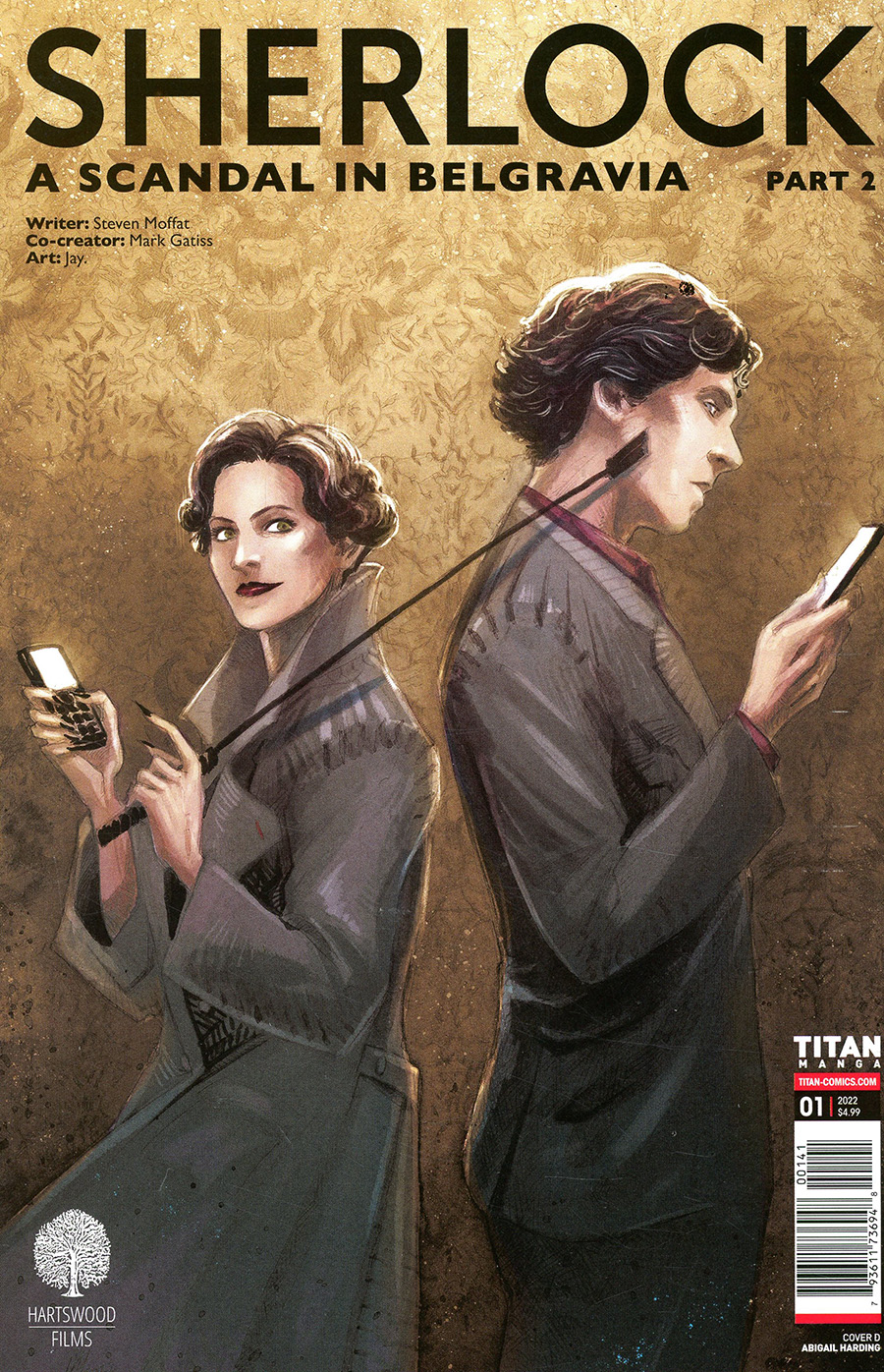 Sherlock Scandal In Belgravia Part 2 #1 Cover D Variant Abigail Harding Cover