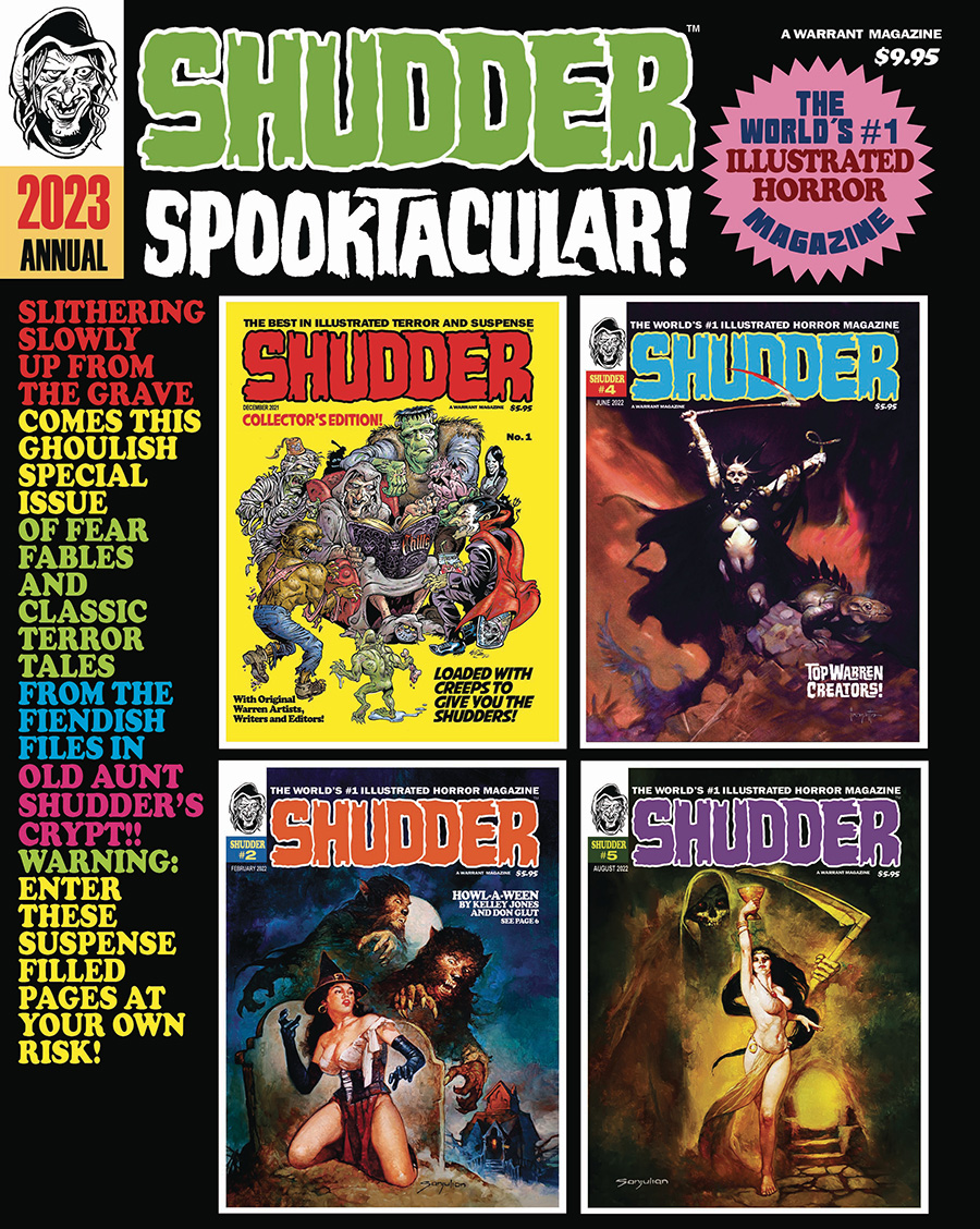 Shudder Magazine 2023 Spooktacular Annual