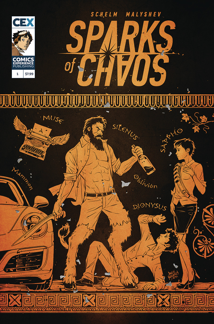 Sparks Of Chaos #1 Cover A Regular Alex Makarov Cover