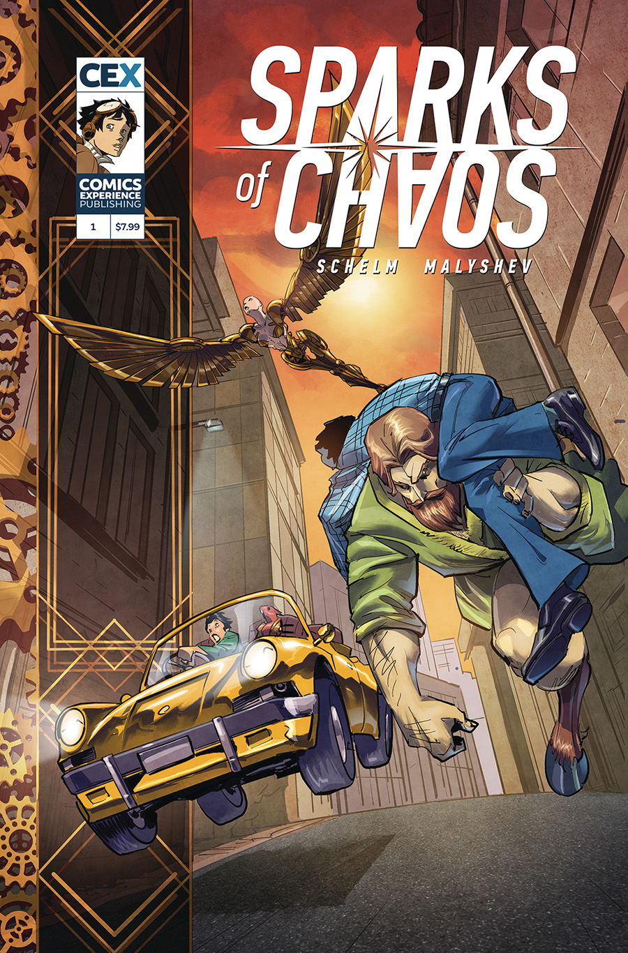 Sparks Of Chaos #1 Cover B Variant Alexander Malyshev Cover