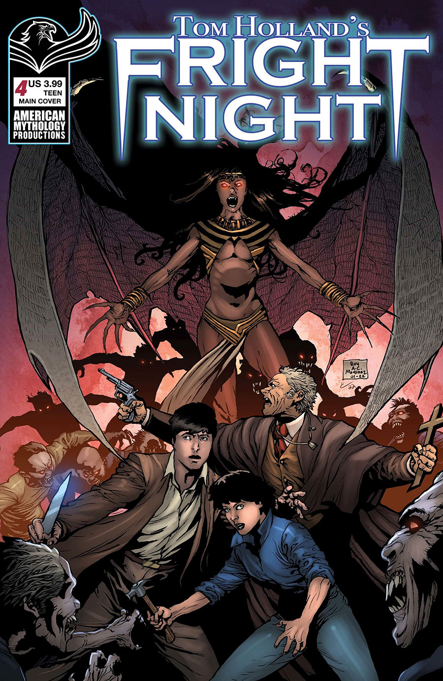 Tom Hollands Fright Night #4 Cover A Regular Roy Allan Martinez Cover