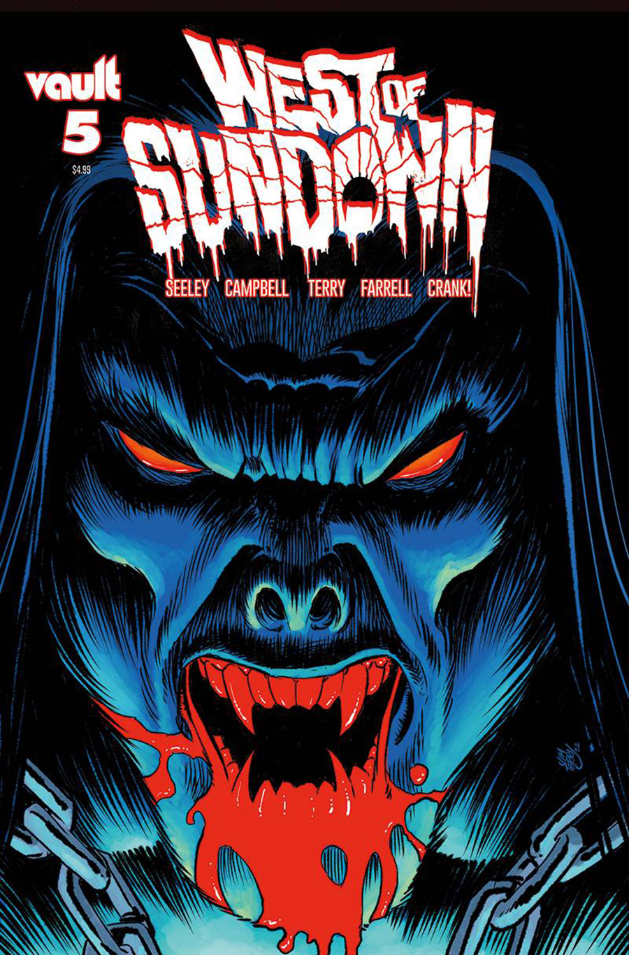 West Of Sundown #5 Cover B Variant Jim Terry Cover
