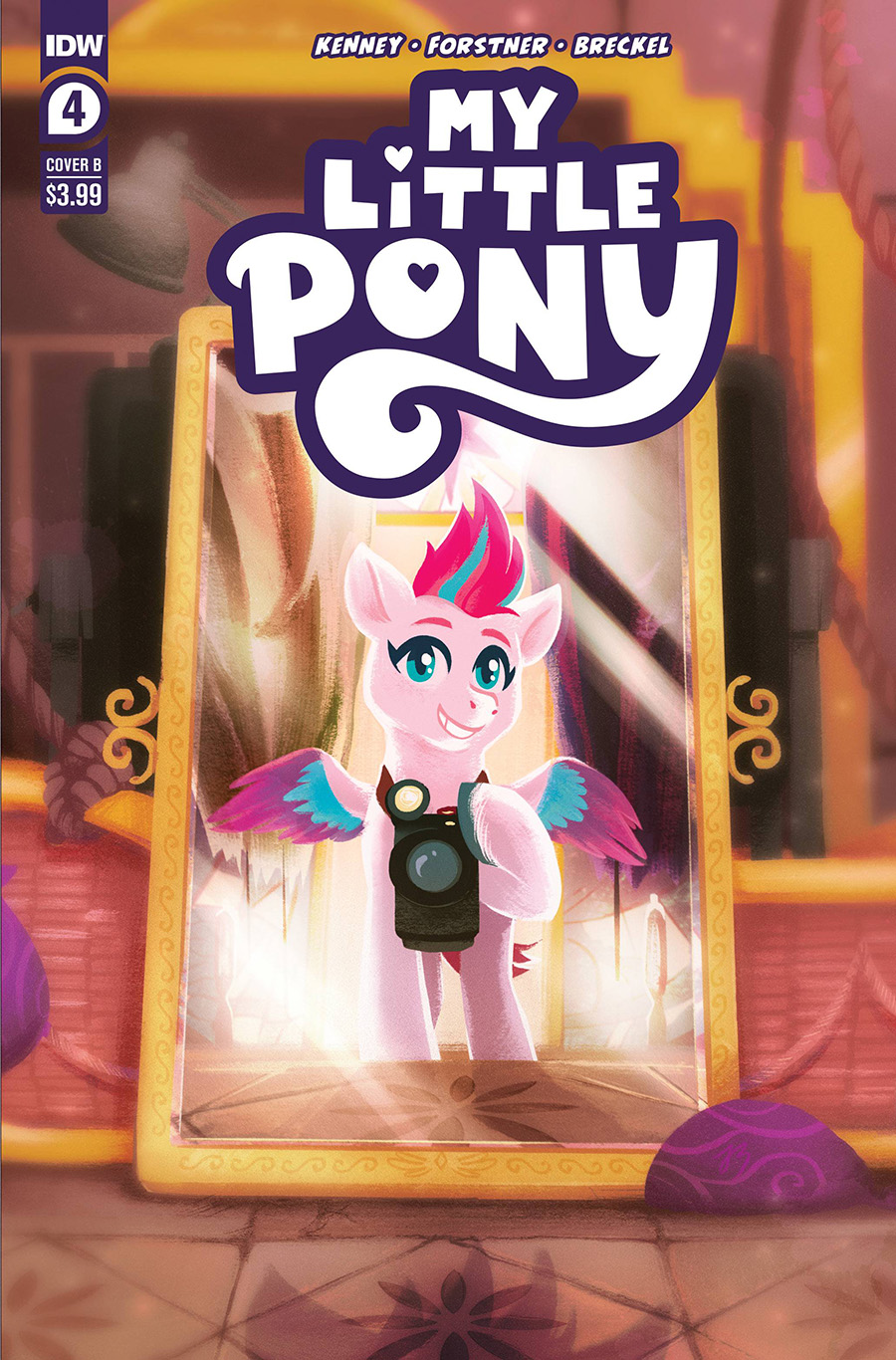 My Little Pony #4 Cover B Variant JustaSuta Cover