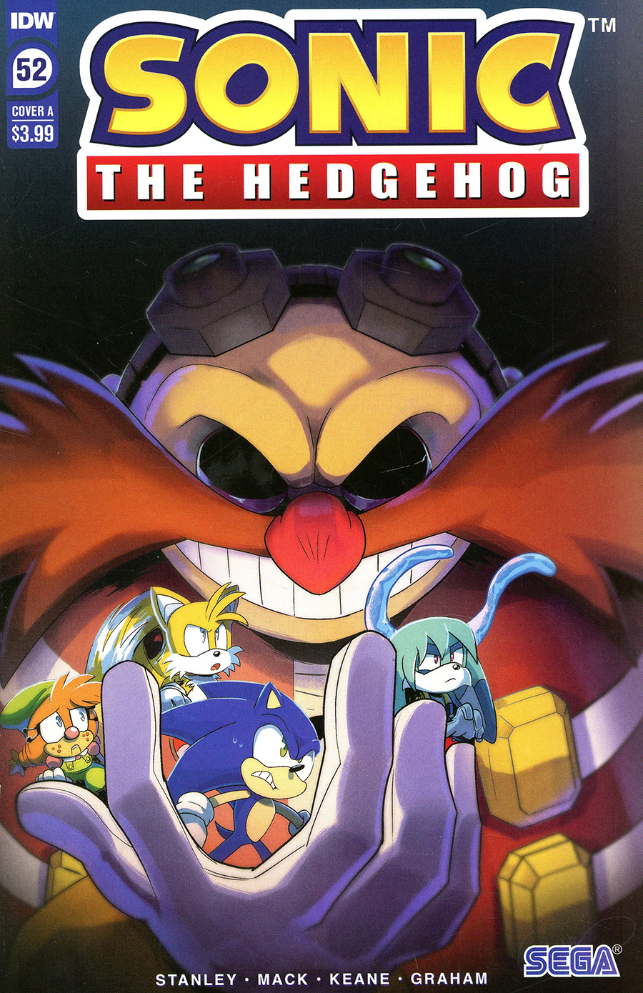 Sonic The Hedgehog Vol 3 #52 Cover A Regular Gigi Dutreix Cover