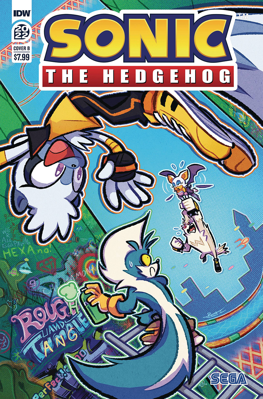 Sonic The Hedgehog Vol 3 Annual 2022 #1 (One Shot) Cover B Variant Reggie Graham Cover