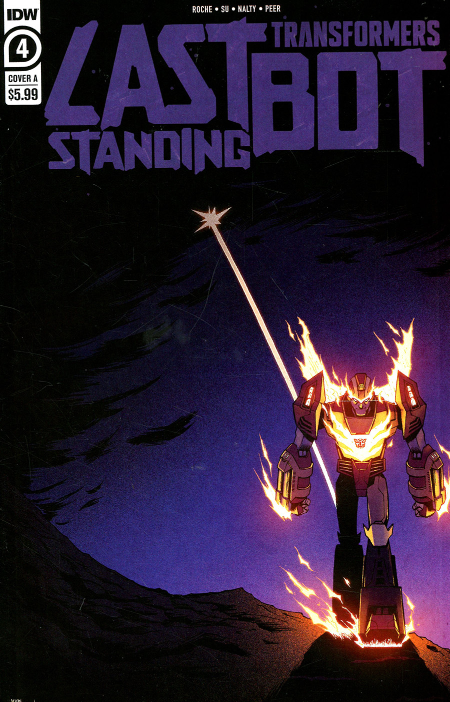 Transformers Last Bot Standing #4 Cover A Regular Nick Roche Cover