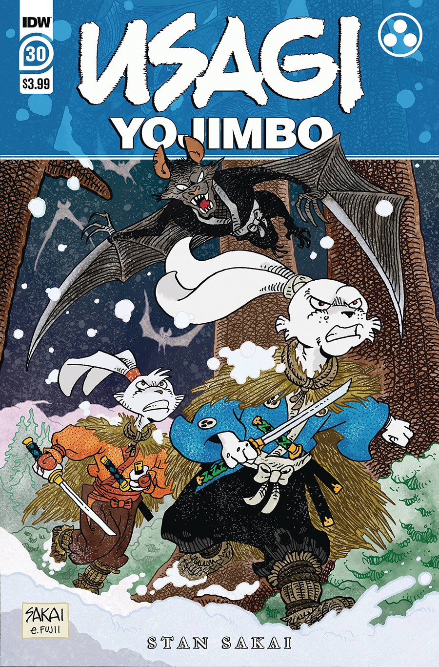 Usagi Yojimbo Vol 4 #30 Cover A Regular Stan Sakai Cover