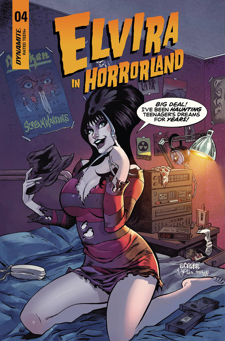 Elvira In Horrorland #4 Cover A Regular Dave Acosta Cover