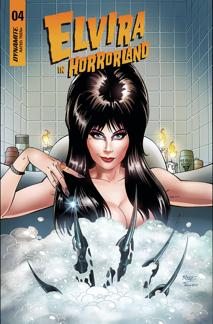 Elvira In Horrorland #4 Cover B Variant John Royle Cover