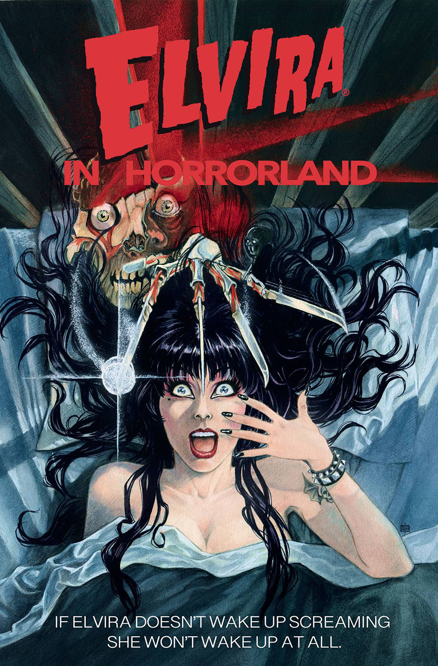 Elvira In Horrorland #4 Cover C Variant Silvia Califano Cover