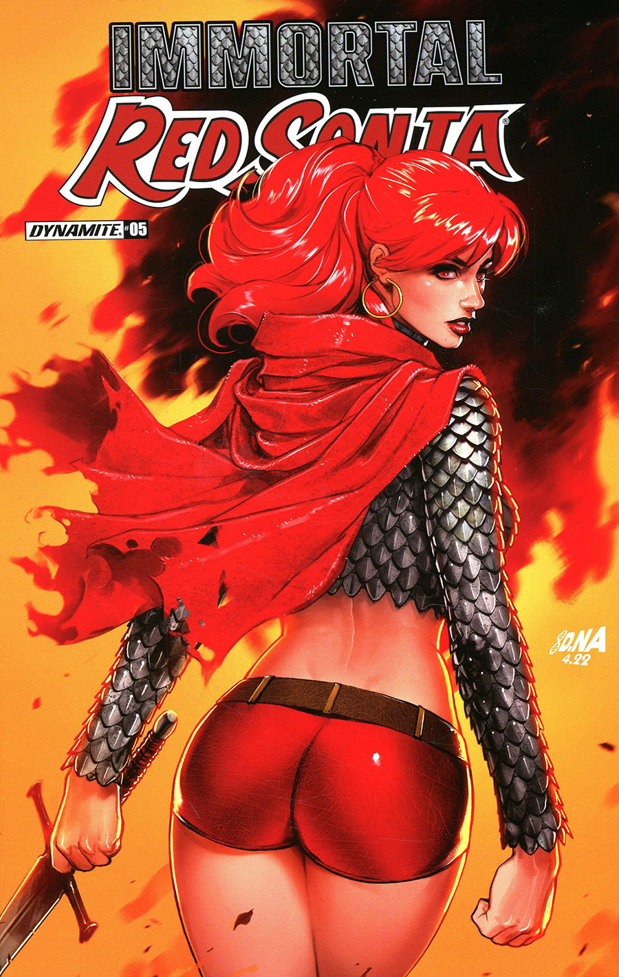 Immortal Red Sonja #5 Cover A Regular David Nakayama Cover