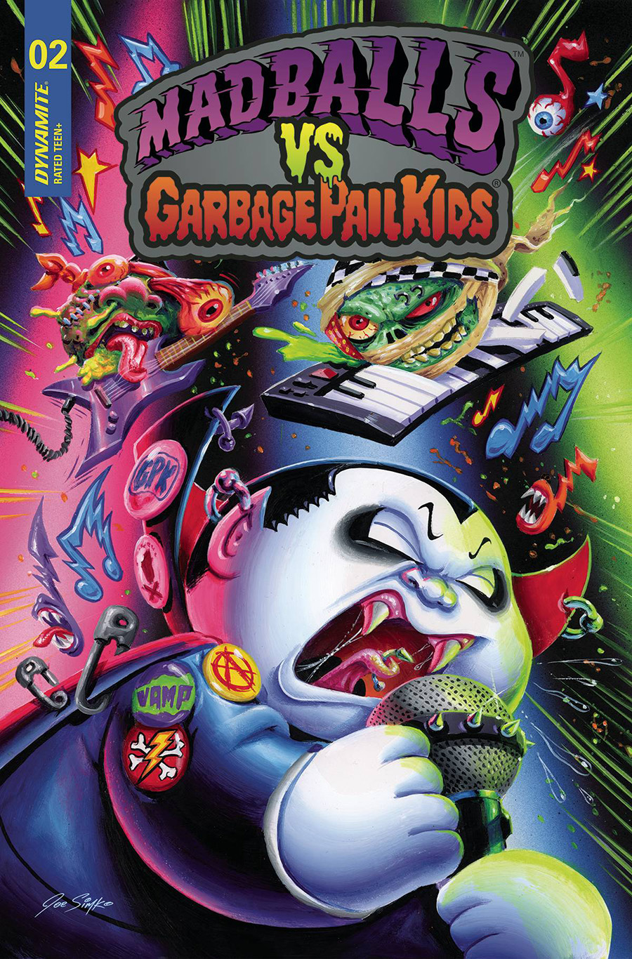 Madballs vs Garbage Pail Kids #2 Cover A Regular Joe Simko Cover
