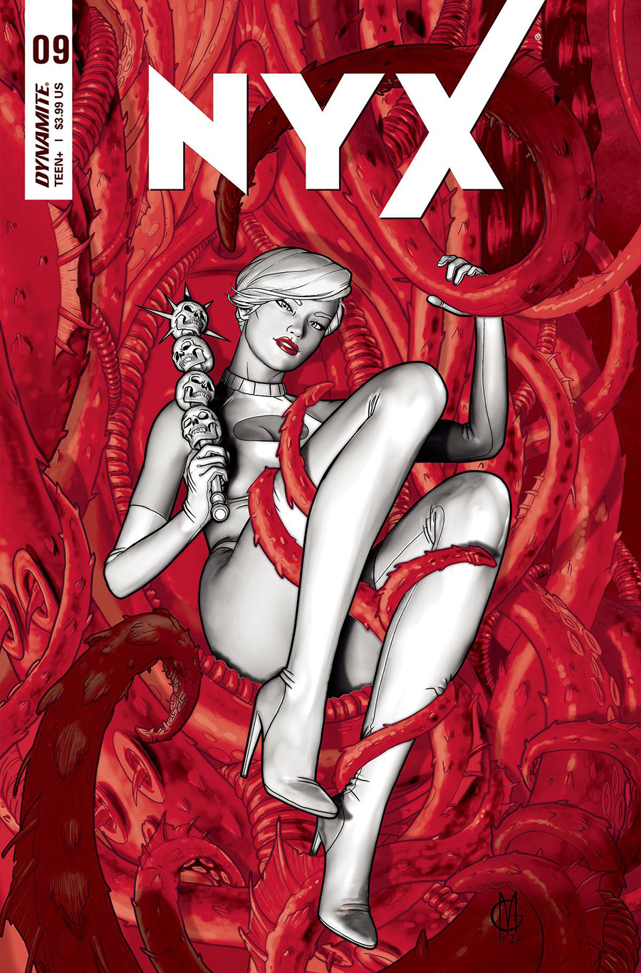 Nyx (Dynamite Entertainment) #9 Cover A Regular Giuseppe Matteoni Cover