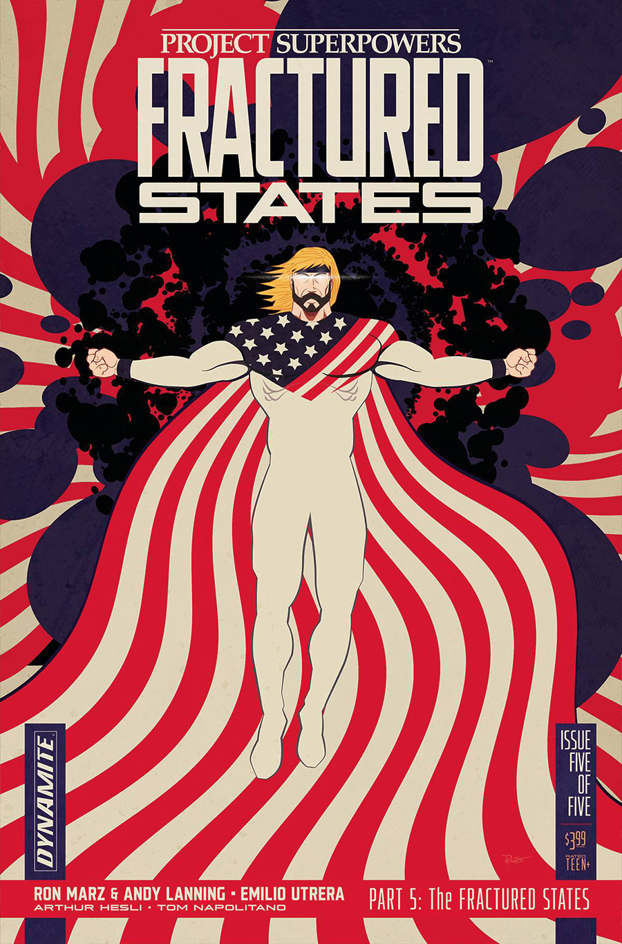 Project Superpowers Fractured States #5 Cover E Variant Rus Wooton Cover