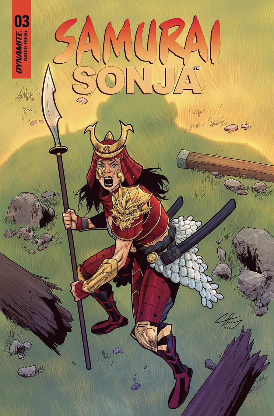 Samurai Sonja #3 Cover A Regular Clayton Henry Cover