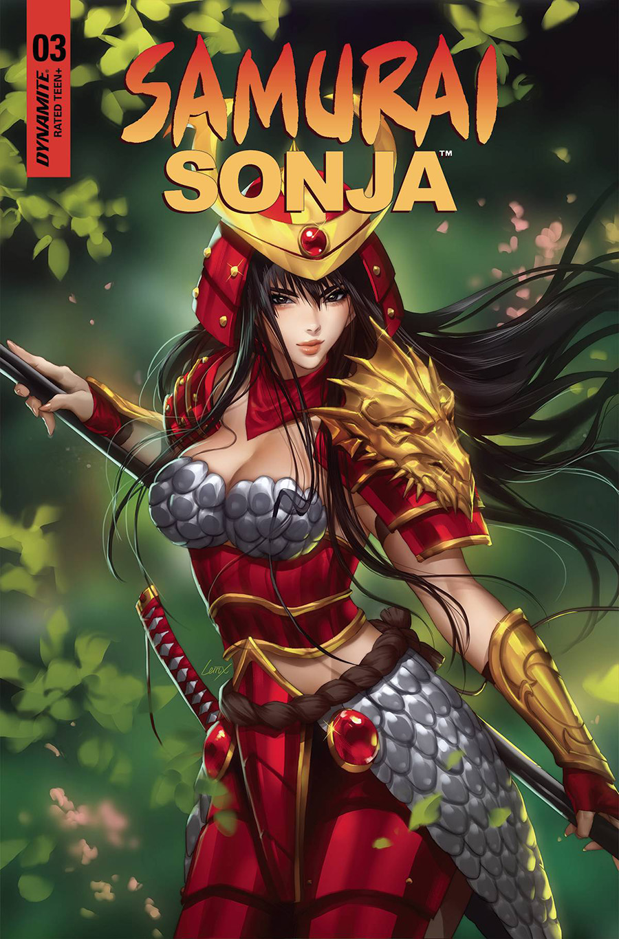 Samurai Sonja #3 Cover B Variant Lesley Leirix Li Cover