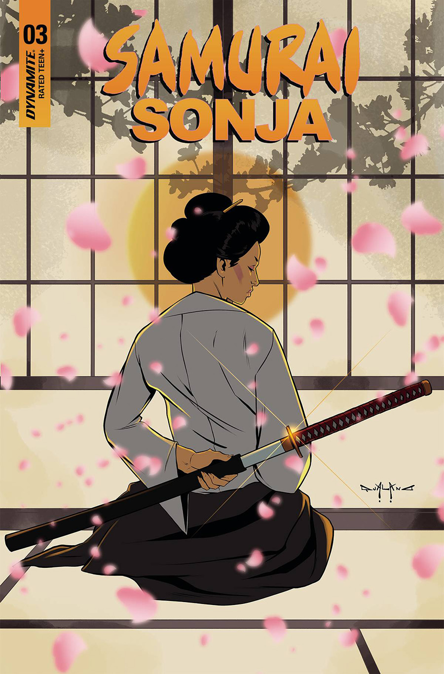 Samurai Sonja #3 Cover C Variant Pasquale Qualano Cover
