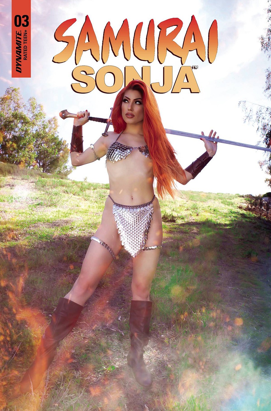 Samurai Sonja #3 Cover E Variant Rachel Hollon Cosplay Photo Cover