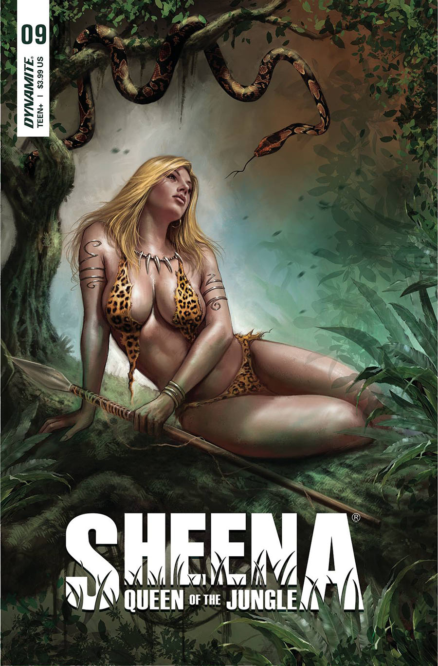 Sheena Queen Of The Jungle #9 Cover A Regular Lucio Parrillo Cover