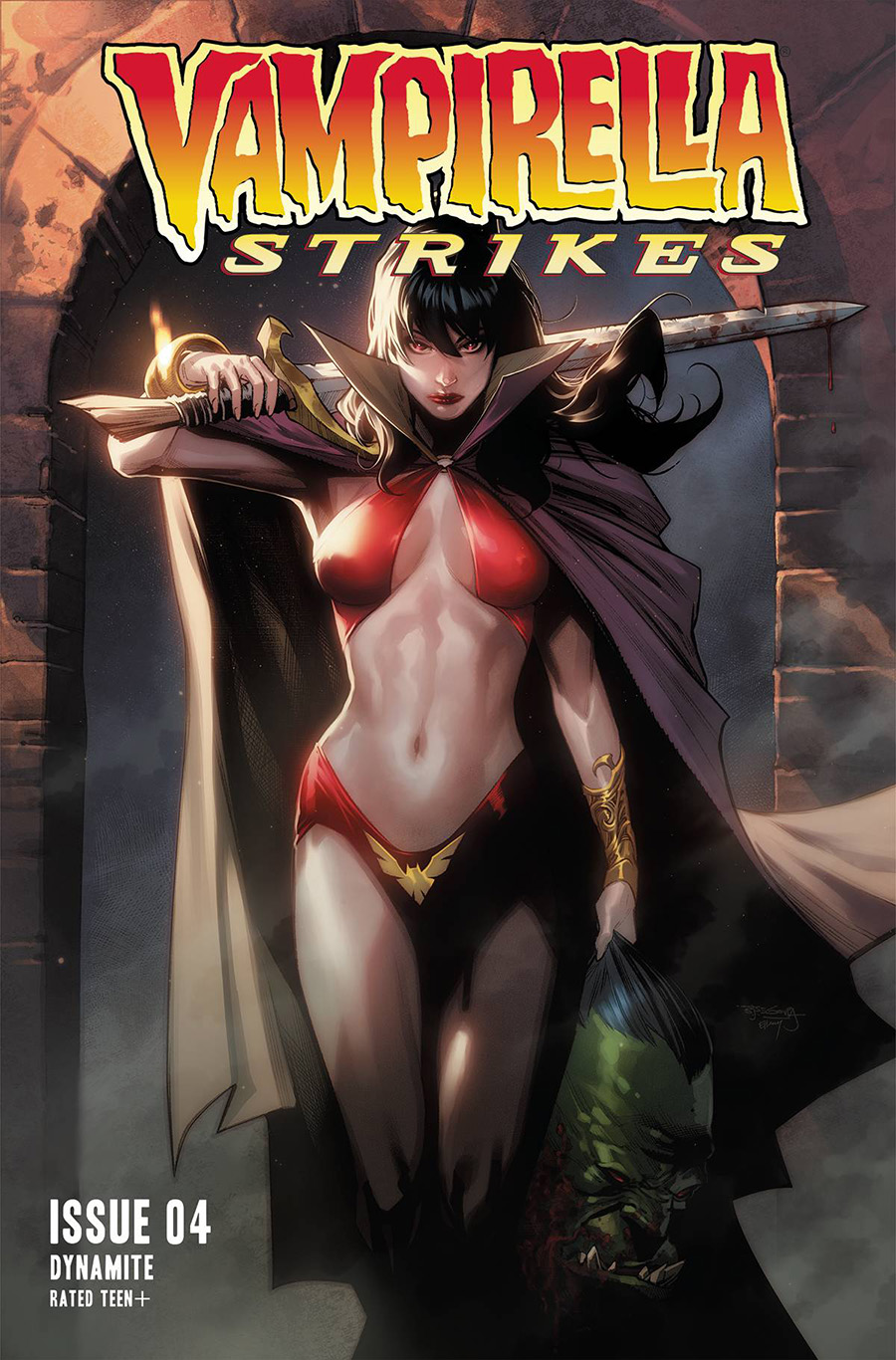 Vampirella Strikes Vol 3 #4 Cover B Variant Stephen Segovia Cover