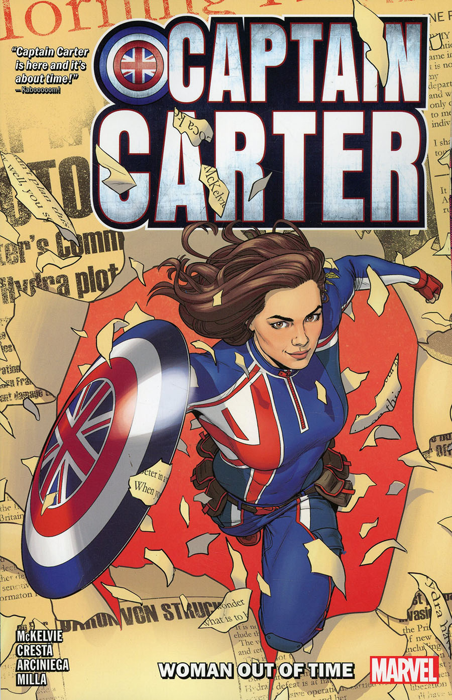 Captain Carter Woman Out Of Time TP