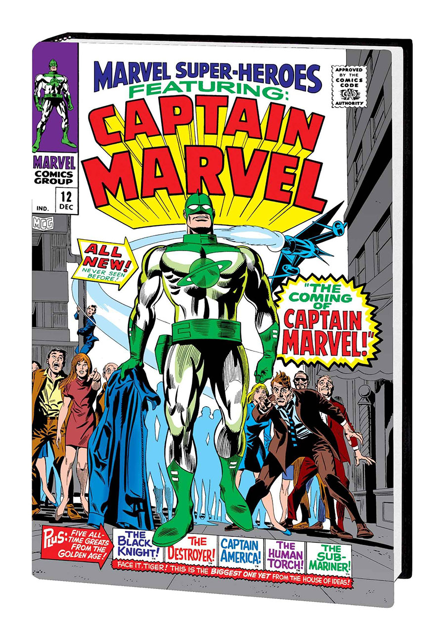 Captain Mar-Vell Omnibus Vol 1 HC Direct Market Gene Colan Variant Cover