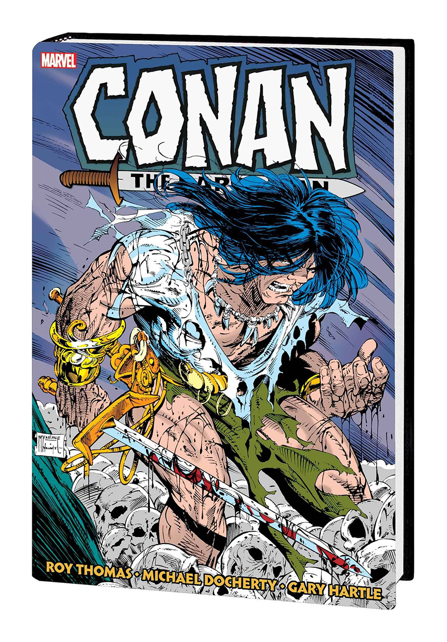 Conan The Barbarian Original Marvel Years Omnibus Vol 10 HC Book Market Todd McFarlane Cover