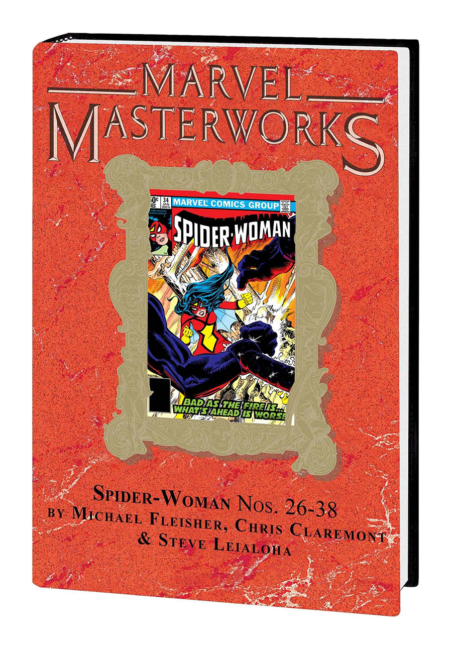 Marvel Masterworks Spider-Woman Vol 3 HC Variant Dust Jacket