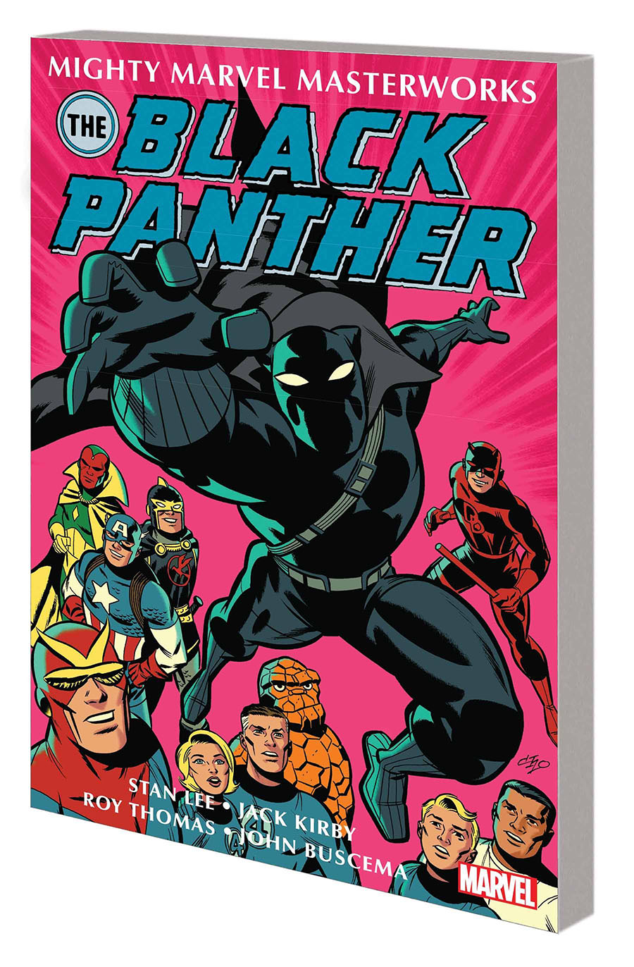 Mighty Marvel Masterworks Black Panther Vol 1 Claws Of The Panther GN Book Market Michael Cho Cover