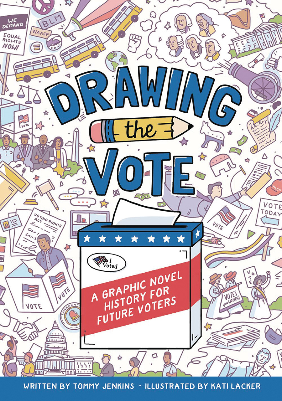 Drawing The Vote A Graphic Novel History For Future Voters GN Updated Edition