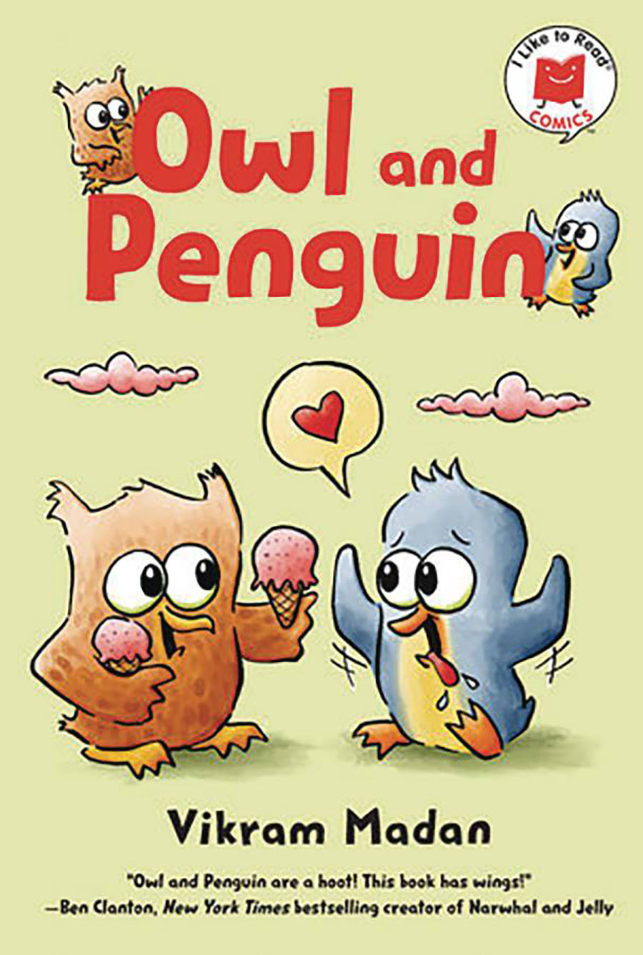 I Like To Read Comics Owl And Penguin HC