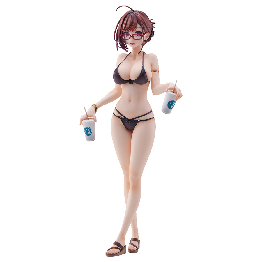 92M Illustration Myopia Sister Swimsuit Non-Scale PVC Figure