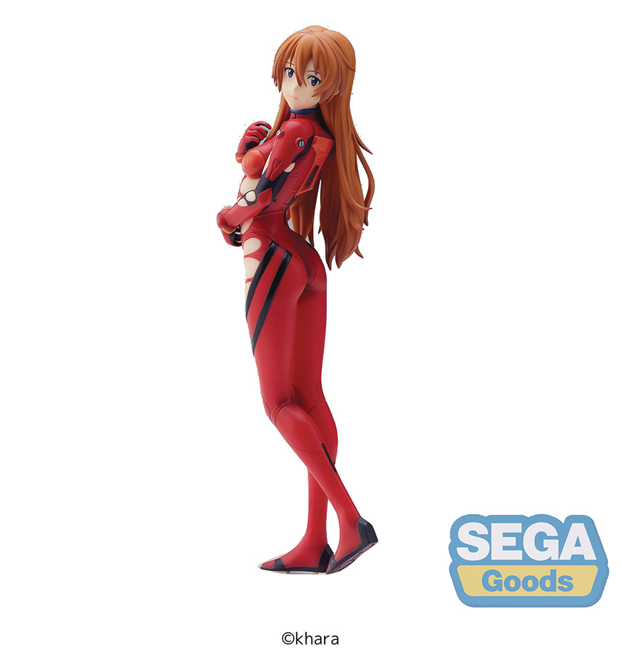 Evangelion Thrice Upon A Time Asuka Langley On The Beach Super Premium Figure
