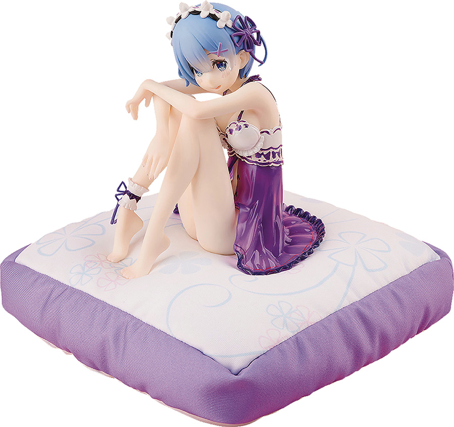 ReZero Starting Life In Another World Rem Birthday Lingerie Purple 1/7 Scale PVC Figure