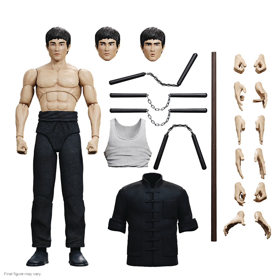 Bruce Lee Ultimates Wave 1 The Warrior Action Figure